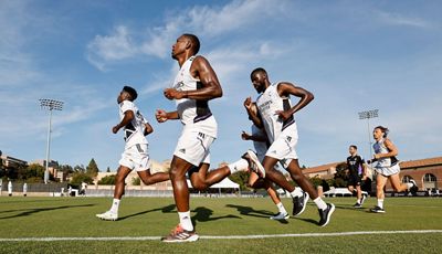 entrenamiento del real madrid en los ángeles