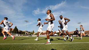 Zweite Trainingseinheit in Los Angeles