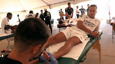 Inside Real Madrid: El tratamiento preventivo de los fisioterapeutas, clave para evitar lesiones