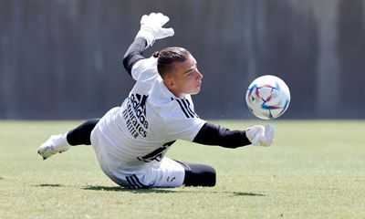 entrenamiento del real madrid en los ángeles