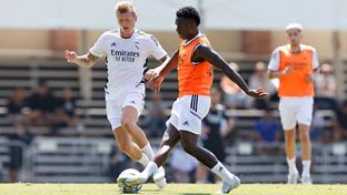 Letzte Trainingseinheit vor dem Clásico