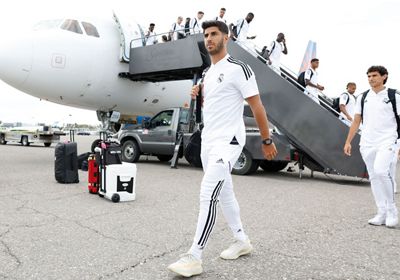 llegada del real madrid a las vegas