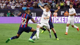 El Madrid pierde el Clásico de Las Vegas