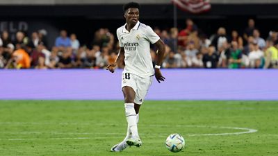 Once inicial del Real Madrid ante el Almería