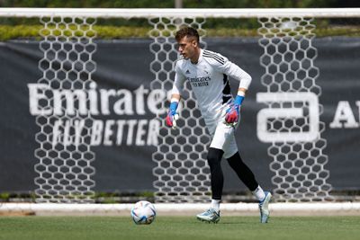 entrenamiento del real madrid en los ángeles
