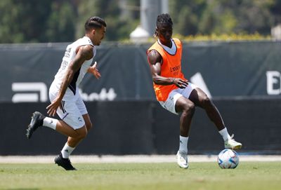 entrenamiento del real madrid en los ángeles