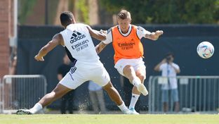 Dernier entraînement avant le match contre le Club América