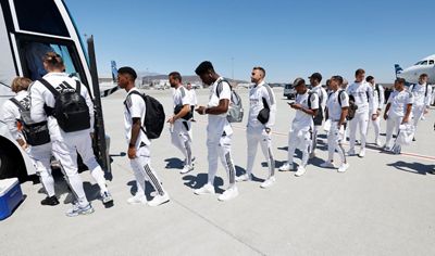 llegada del real madrid a san francisco