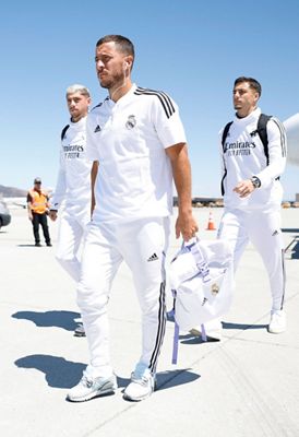llegada del real madrid a san francisco