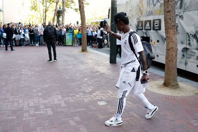 llegada del real madrid a san francisco