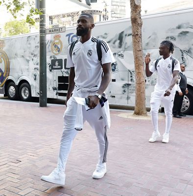 llegada del real madrid a san francisco