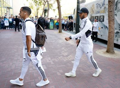 llegada del real madrid a san francisco