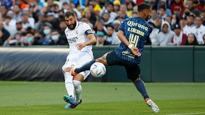 El golazo de Benzema frente al Club América