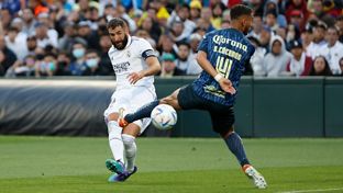 O golaço de Benzema frente ao Club América