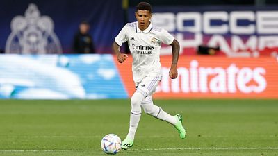 Vinicius Tobias debutó con el Real Madrid