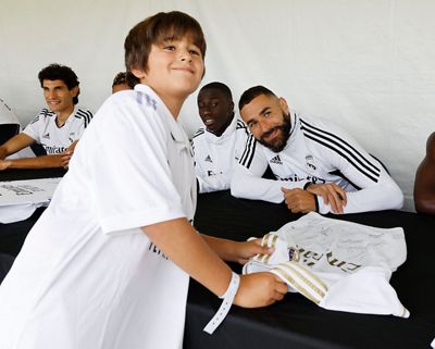 encuentro con los aficionados en los ángeles