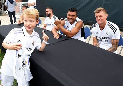 encuentro con los aficionados en los ángeles