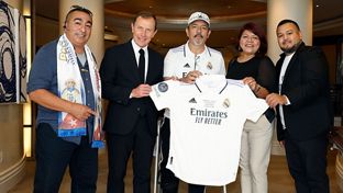 Butragueño, con la Peña Madridista Norcal