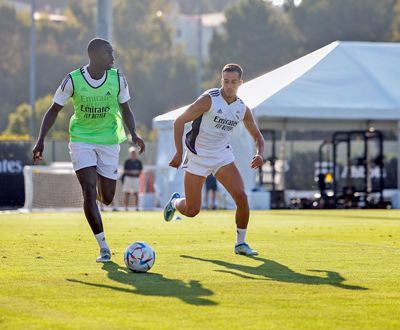 entrenamiento del real madrid en los ángeles