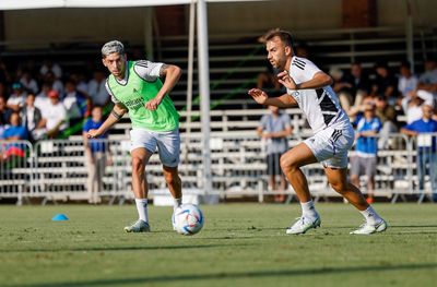 entrenamiento del real madrid en los ángeles