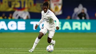 Camavinga no onze ideal sub-20 de 2022 para a IFFHS