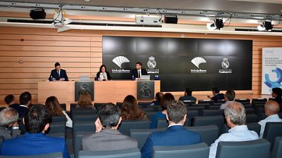 Unicaja Banco presenta un Fondo de Inversión Solidario para colaborar con la Fundación Real Madrid