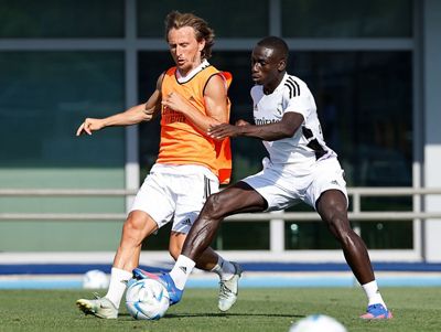 entrenamiento del real madrid