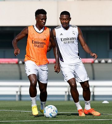 entrenamiento del real madrid
