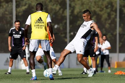 entrenamiento del real madrid