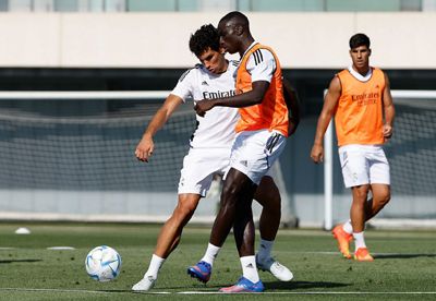 entrenamiento del real madrid