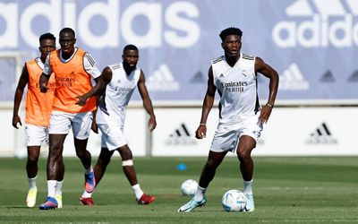 entrenamiento del real madrid