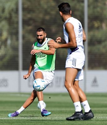 entrenamiento del real madrid