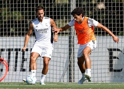 entrenamiento del real madrid