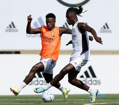 entrenamiento del real madrid
