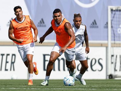 entrenamiento del real madrid