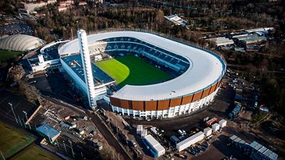 Así es el estadio Olímpico de Helsinki