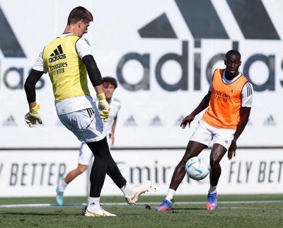 entrenamiento del real madrid