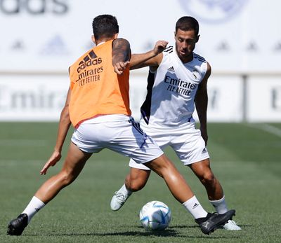 entrenamiento del real madrid