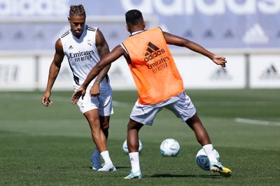 entrenamiento del real madrid