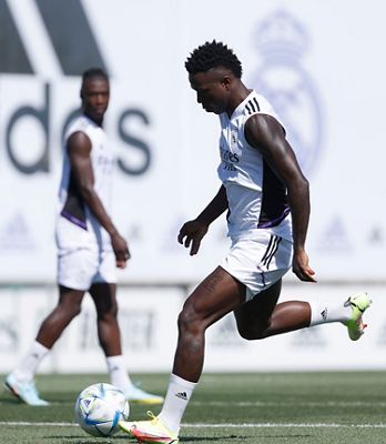 entrenamiento del real madrid