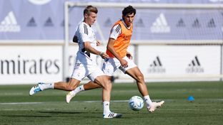 Real Madrid are back in training