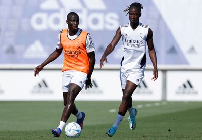 entrenamiento del real madrid