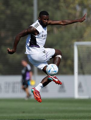 entrenamiento del real madrid