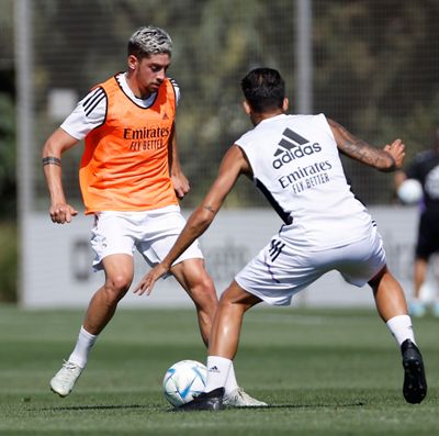 entrenamiento del real madrid