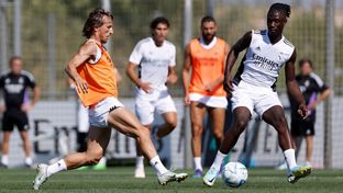 Viertes Training der Woche im Hinblick auf den europäischen Supercup