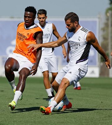 entrenamiento del real madrid