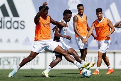 entrenamiento del real madrid