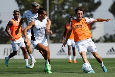 entrenamiento del real madrid