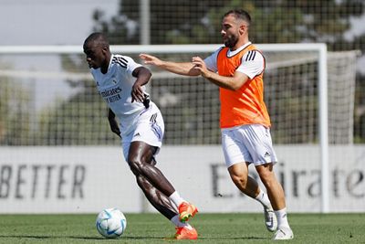 entrenamiento del real madrid
