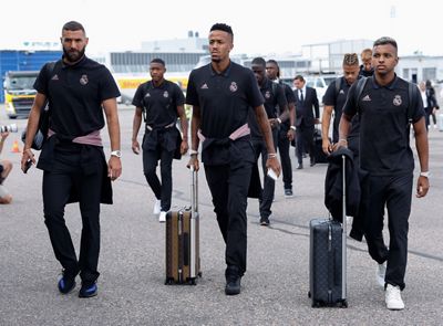 llegada del real madrid a helsinki